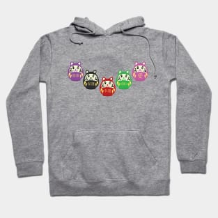 Daruma Cats Hoodie